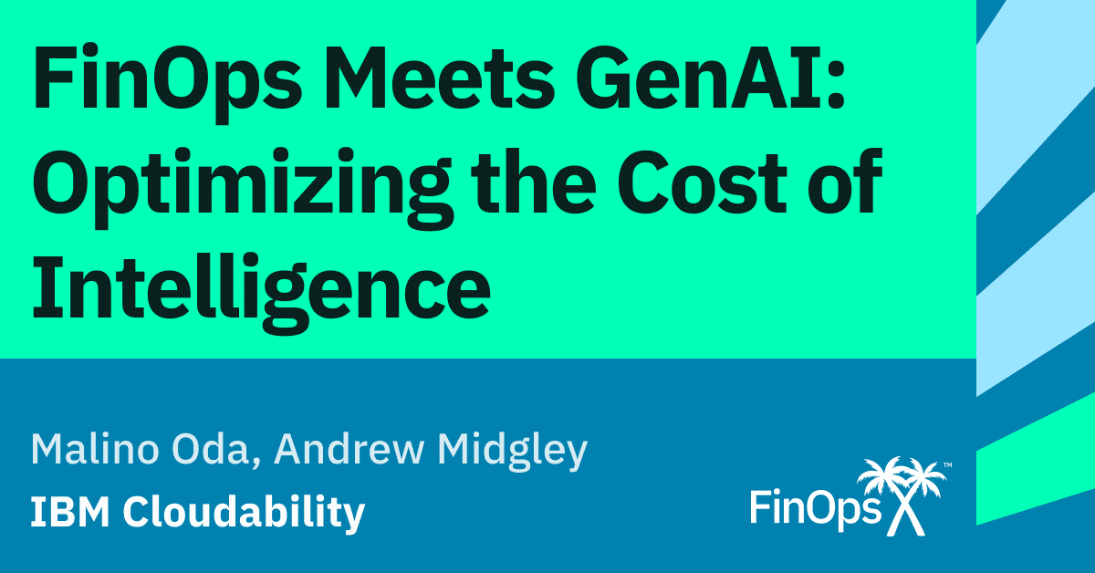 Ibm Cloudability Content Session 1